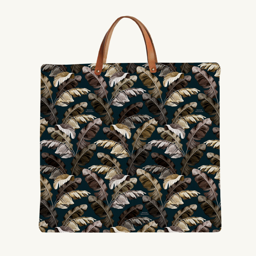 Tote bag Tropical N°13 custom-made by Maison Baluchon