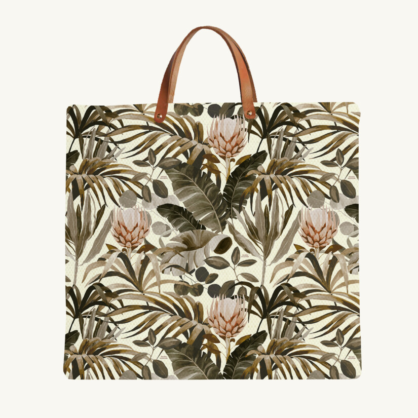 Tote bag Tropical N°14 custom-made by Maison Baluchon