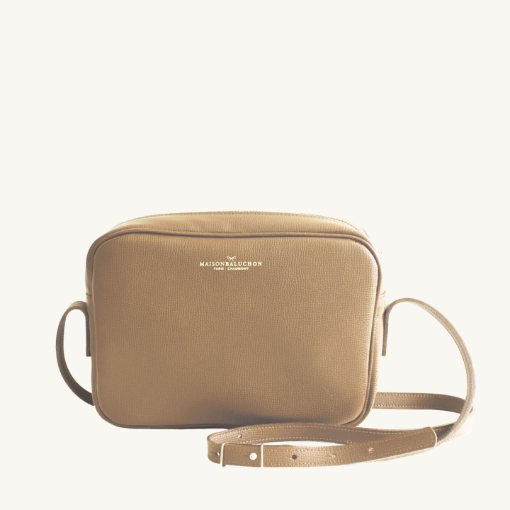 Maison Baluchon - Crossbody bag - Cappuccino grained leather