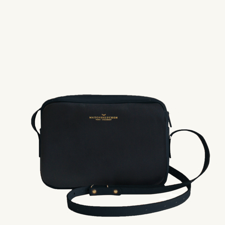 Maison Baluchon - Crossbody handbag - Dark Blue leather