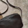 Black leather crossbody handbag - Stylish fashion accessory