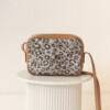 Women's handbag made in France with a leopard-print design - Maison Baluchon