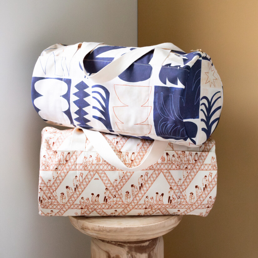 Bowling bags with exclusive designs, handmade in France - Maison Baluchon