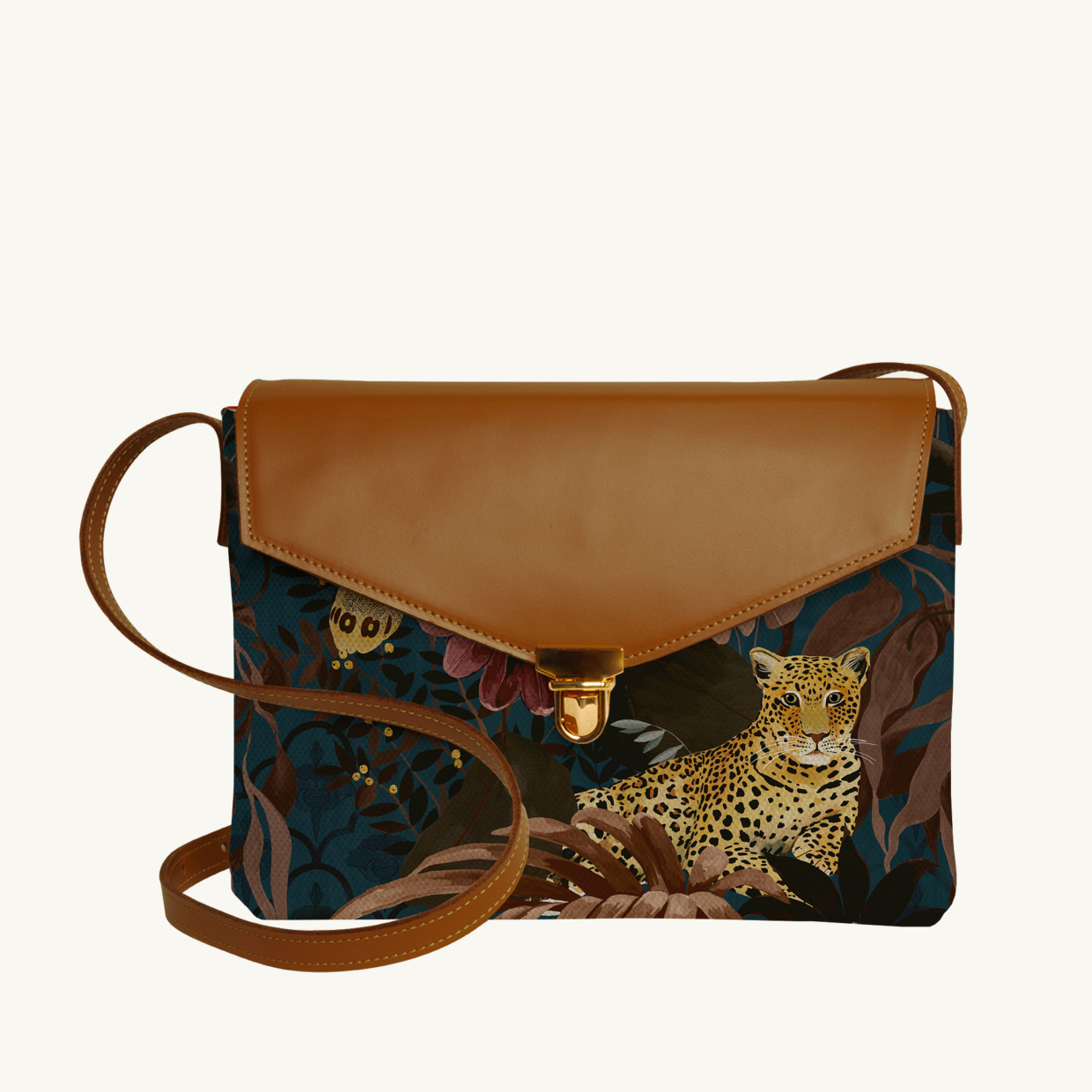 Purse Inde N°02 - Camel leather