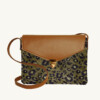 Satchel bag - Maison Baluchon - Sauvage N°21 Khaki Camel leather