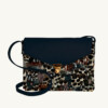 Purse bag - Maison Baluchon - Sauvage N°24 and Dark Blue leather