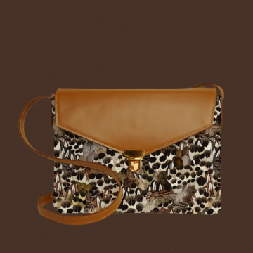 Maison Baluchon - Sac sacoche Sauvage N°25 façonné à la main