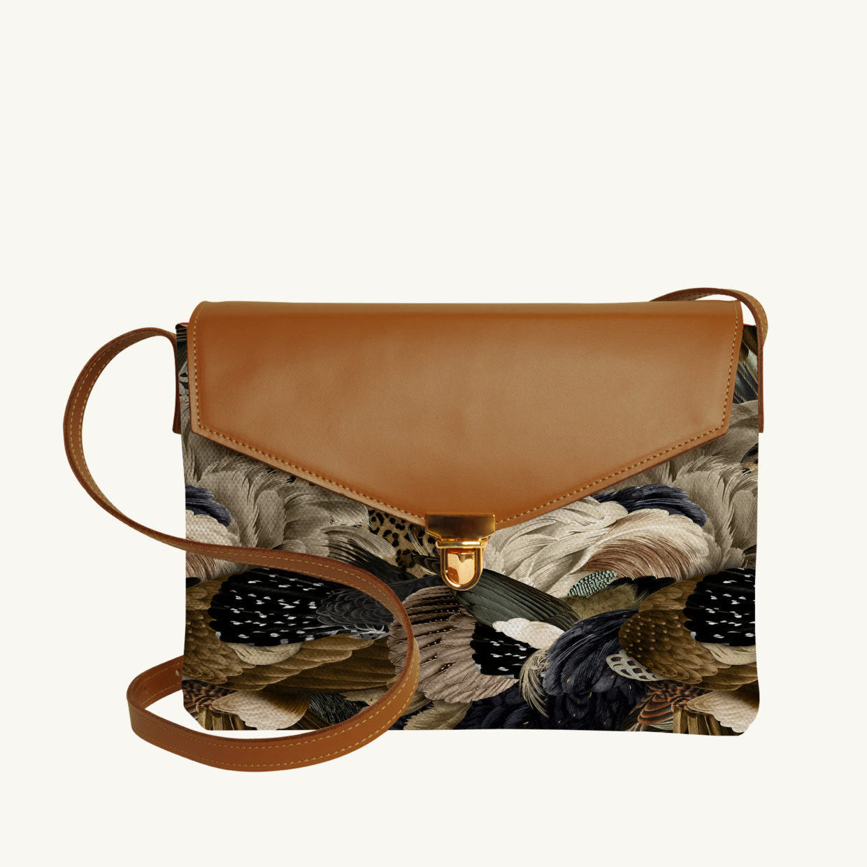 Purse Sauvage N°27 - Camel leather