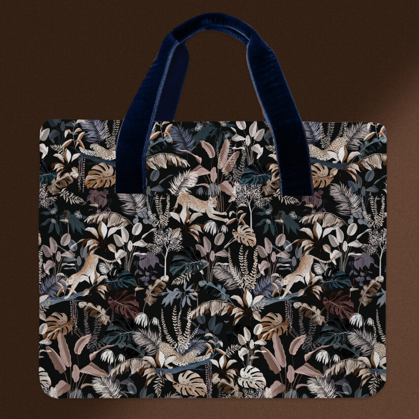 Idées cadeaux Noël : sac de voyage motif Jungle N°19 - Maison Baluchon