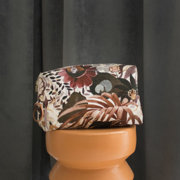 Maison Baluchon - Trousse de toilette imprimé floral