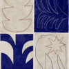 Pattern Moderniste N°01 - Blue Maison Baluchon