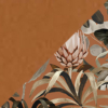 Pattern Tropical N°16 - Camel leather Maison Baluchon