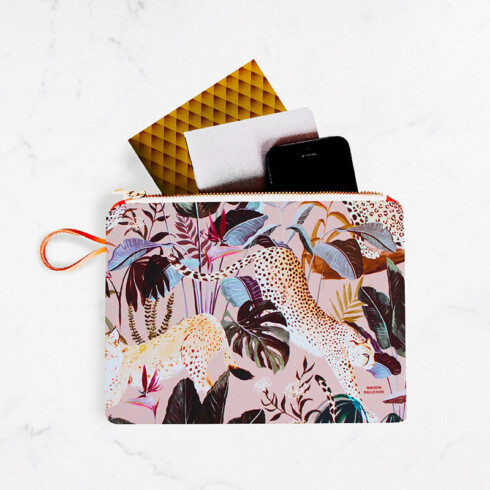 Maison Baluchon – small clutch – jungle n°21