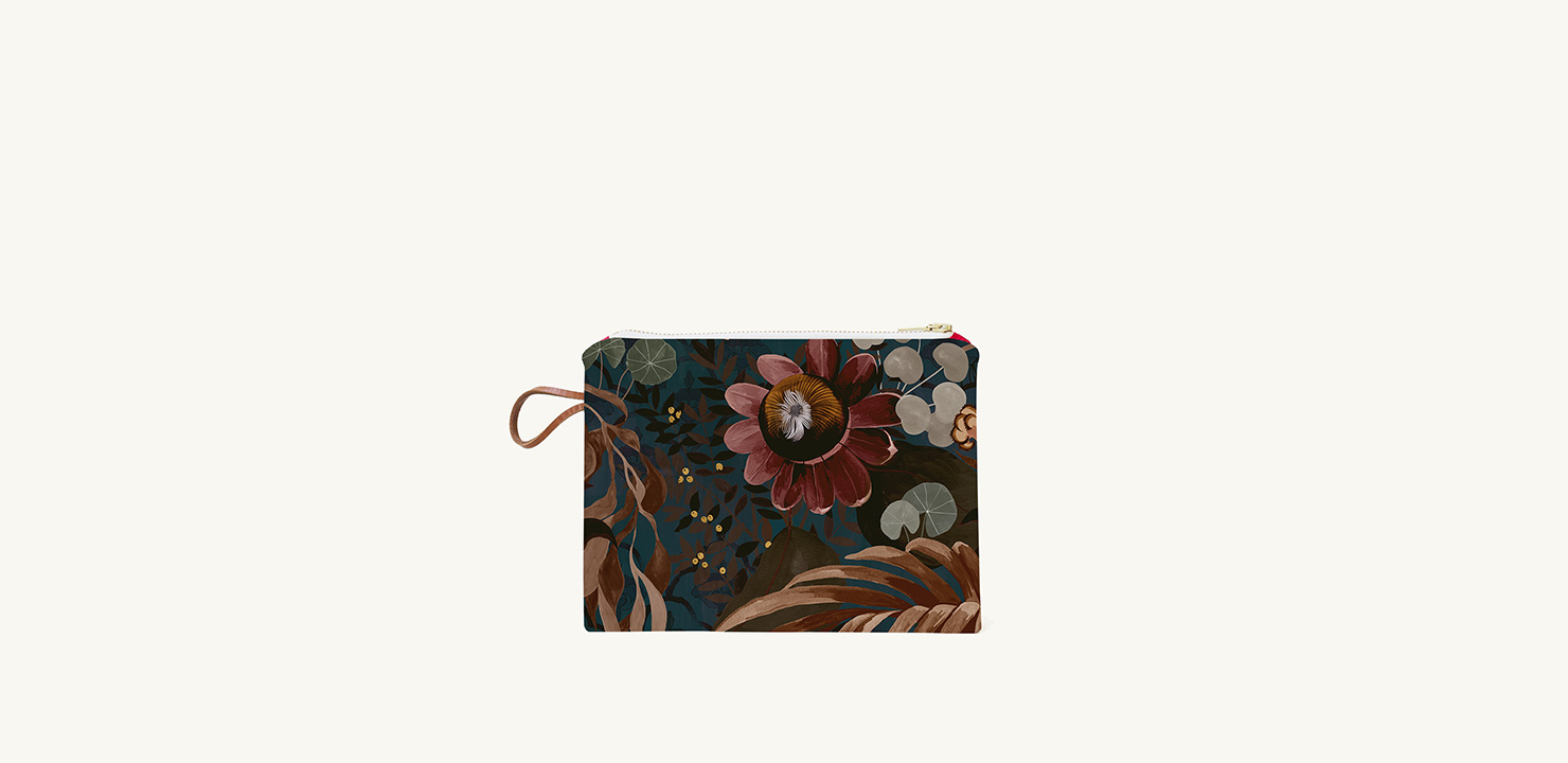 Maison Baluchon - Small zipped pouch - Inde N°04