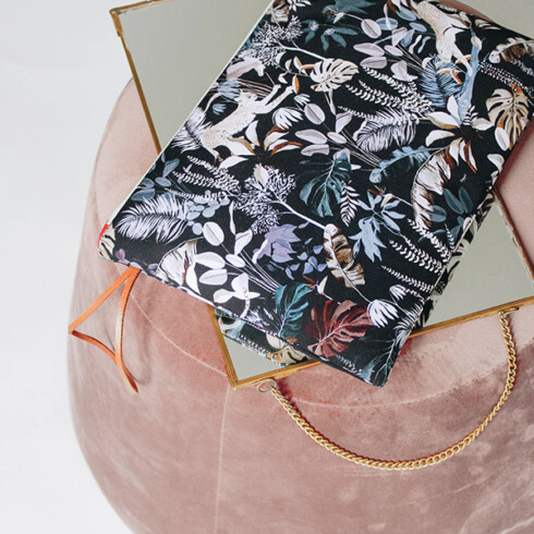 Maison Baluchon x Balzac Paris - Large clutch Jungle N°19