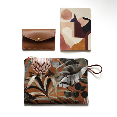 Universe - Tropical 16 - Small clutch & card holder